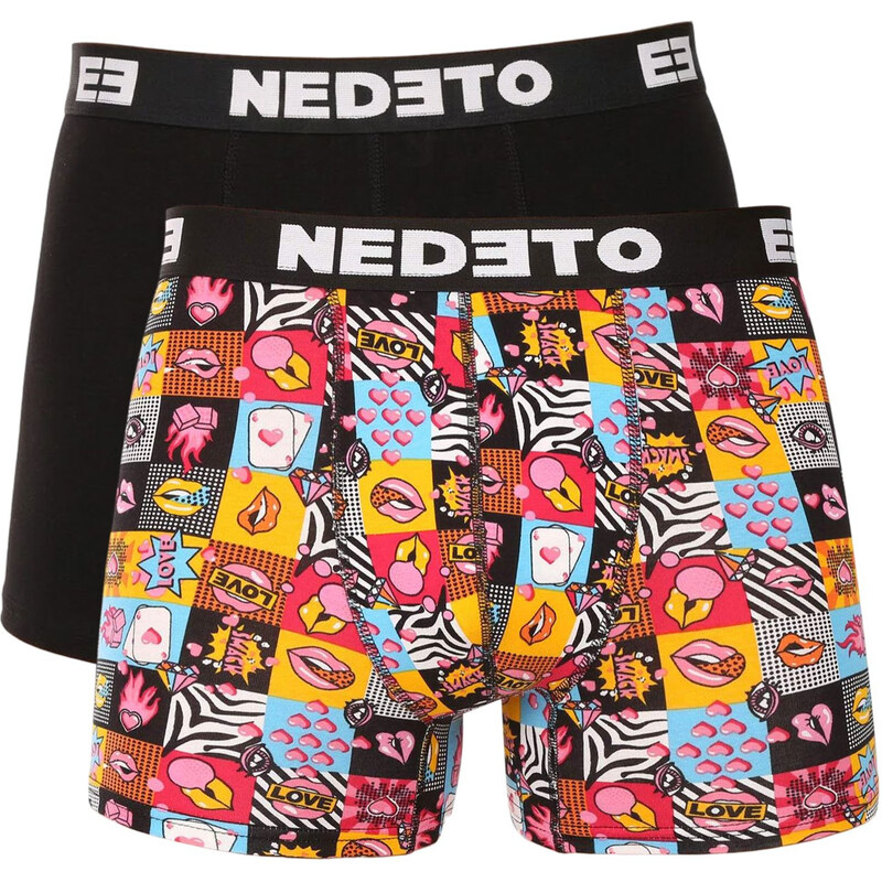 2PACK pánske boxerky Nedeto viacfarebné (2NBV3) 68218205