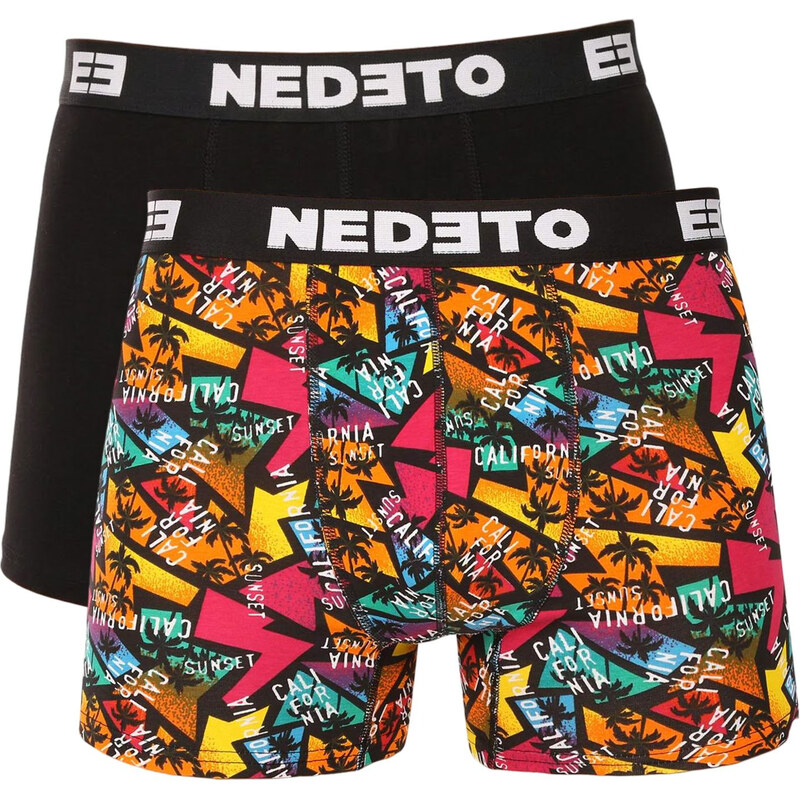 2PACK pánske boxerky Nedeto viacfarebné (2NBV2) 68218206