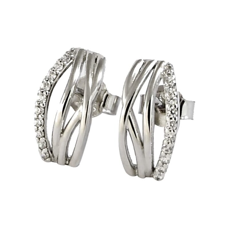 Zlaté náušnice Glare 1022 68218233