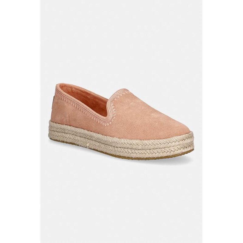 Toms espadrily dámske semišové CAROLINA 67866972