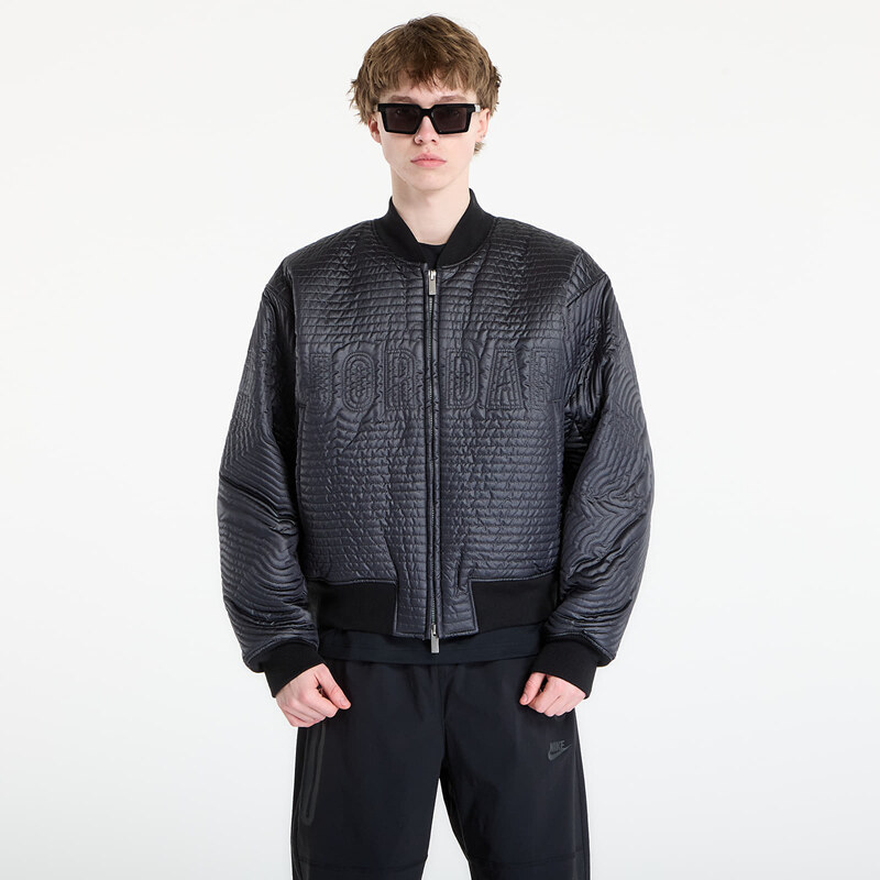 Bunda Jordan Flight Mens Nylon Varsity Jacket Black M 68218762