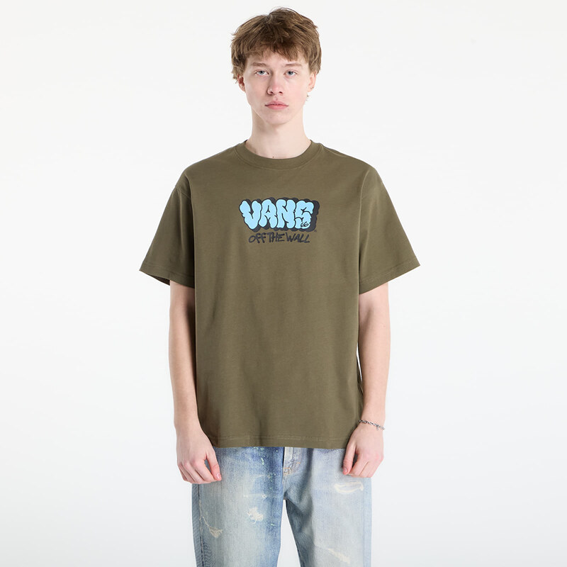 Tričko Vans Vans Graff Loose SS Tee MoSSy Olive M 68218812