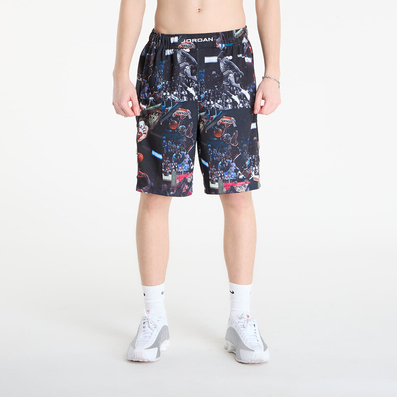 Šortky Jordan Flight Mens Printed Cat Scratch Shorts Black S 68218815
