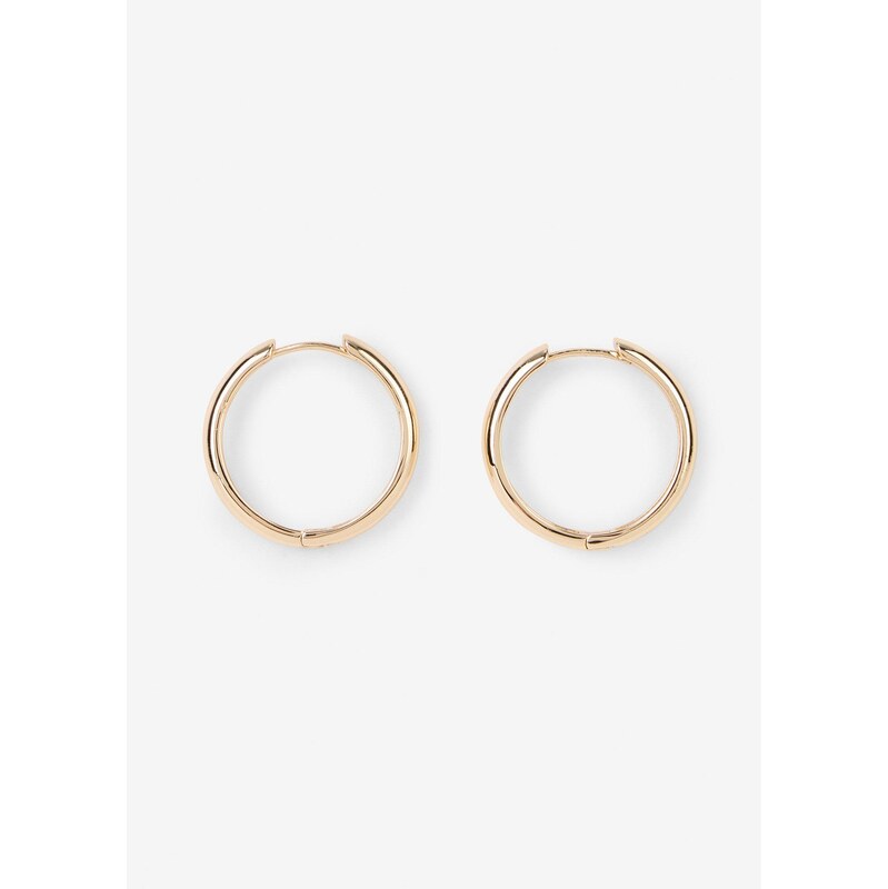 bonprix Náušnice kruhy, farba zlatá 68219359