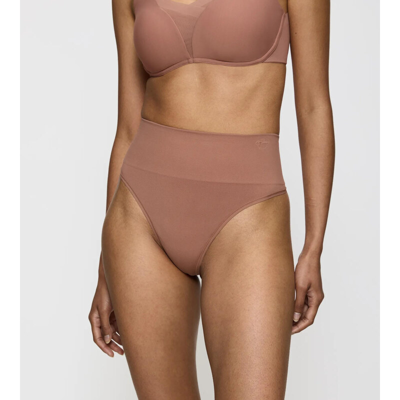 E-shop Triumph Soft Sculpt Bandeau String - BROWN - TRIUMPH BROWN -