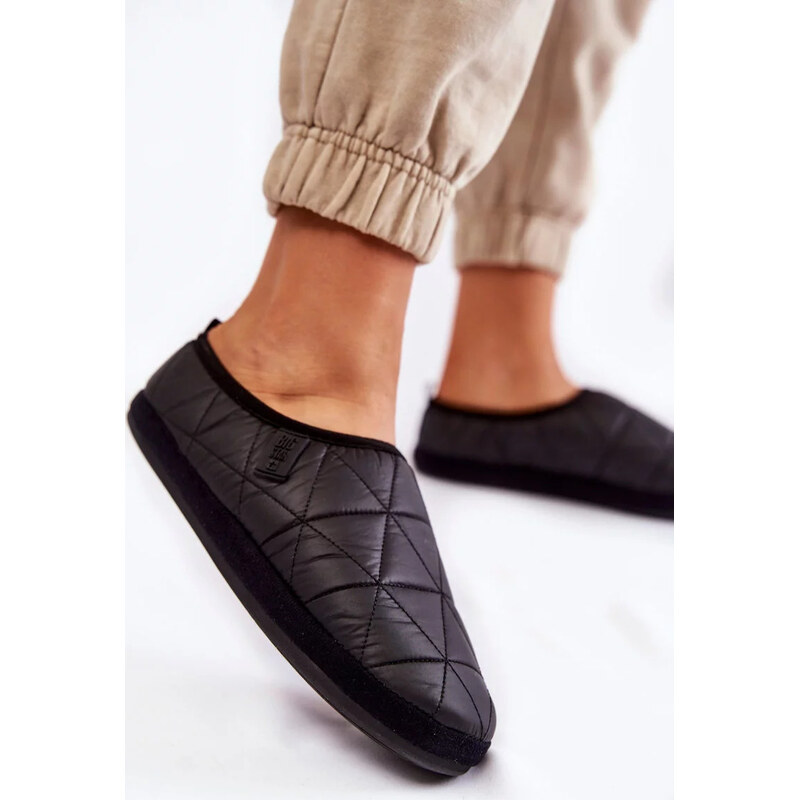 Čierne dámske šľapky Big Star 68223047