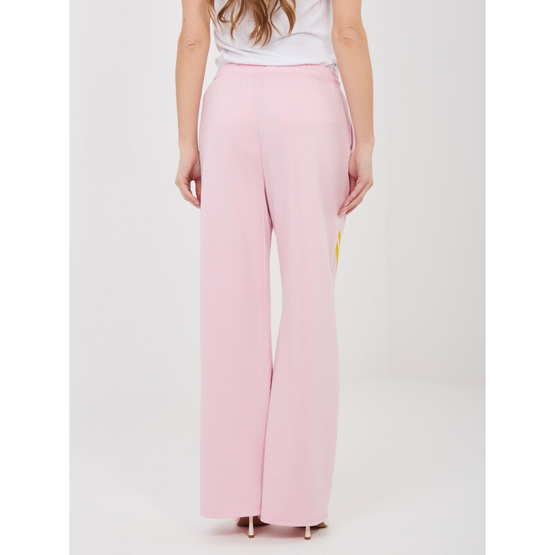 Svetloružové tepláky RUE PARIS 68241747