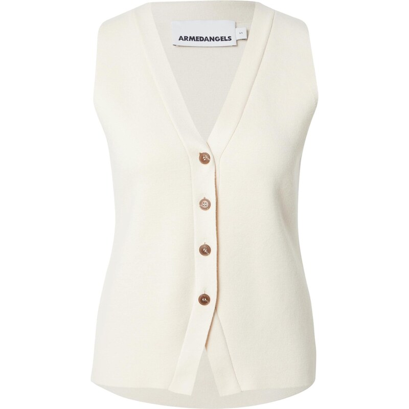 ARMEDANGELS Pletená vesta svetlobéžová 68243158