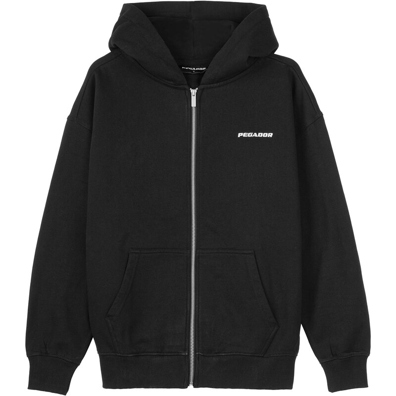 Pegador Tepláková bunda CLARITA čierna / biela 68243496