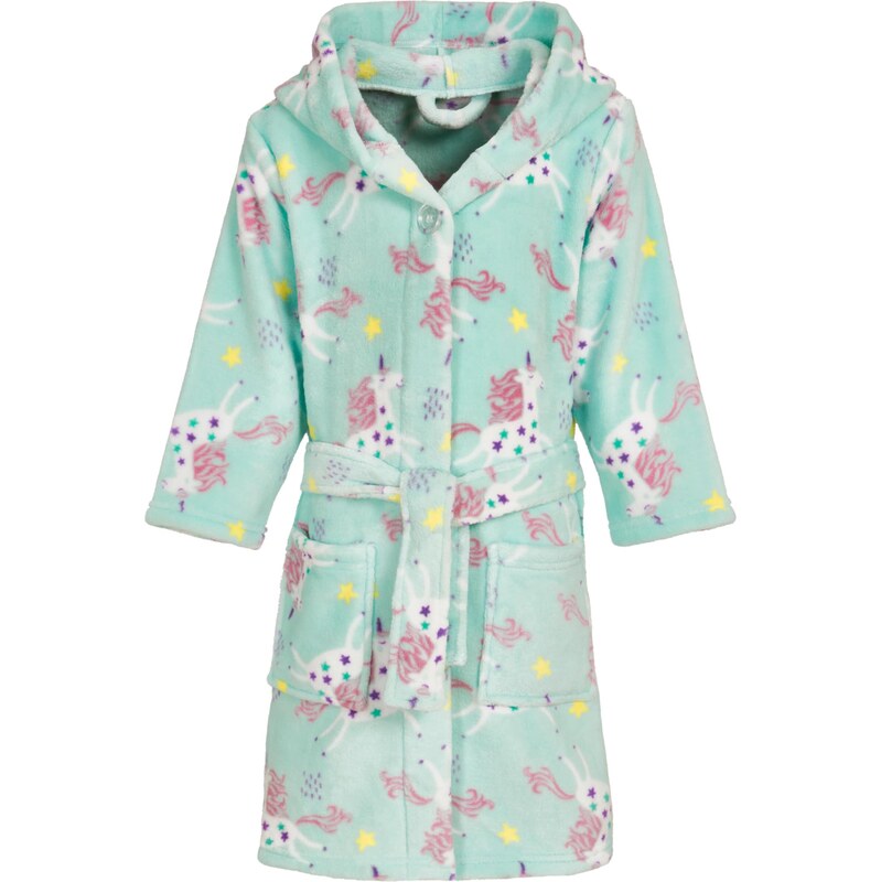 PLAYSHOES Župan Einhorn mätová / fialová / ružová / biela 68244201