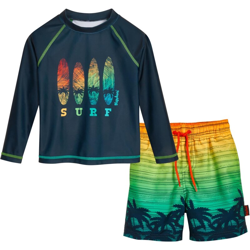 PLAYSHOES Ochrana proti UV žiareniu Surf námornícka modrá / zelená / 68244198