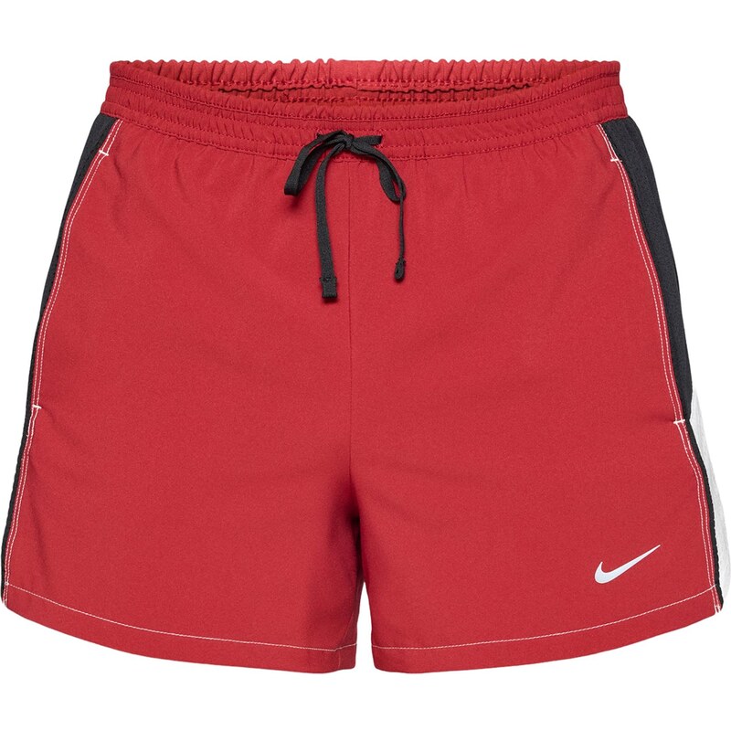 NIKE Športové nohavice červená / čierna 68244472