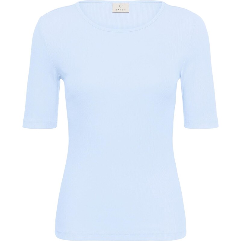 KAFFE CURVE Tričko KCcarina nebesky modrá 68247456