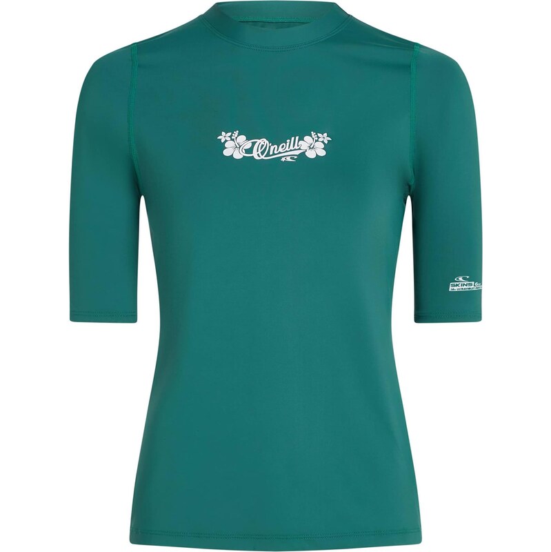 ONEILL Funkčné tričko tmavozelená / biela 68254048