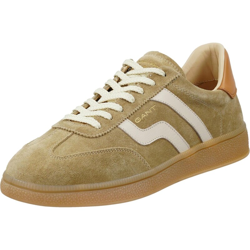 GANT Nízke tenisky Cuzmo hnedá / kaki / šedobiela 68260690