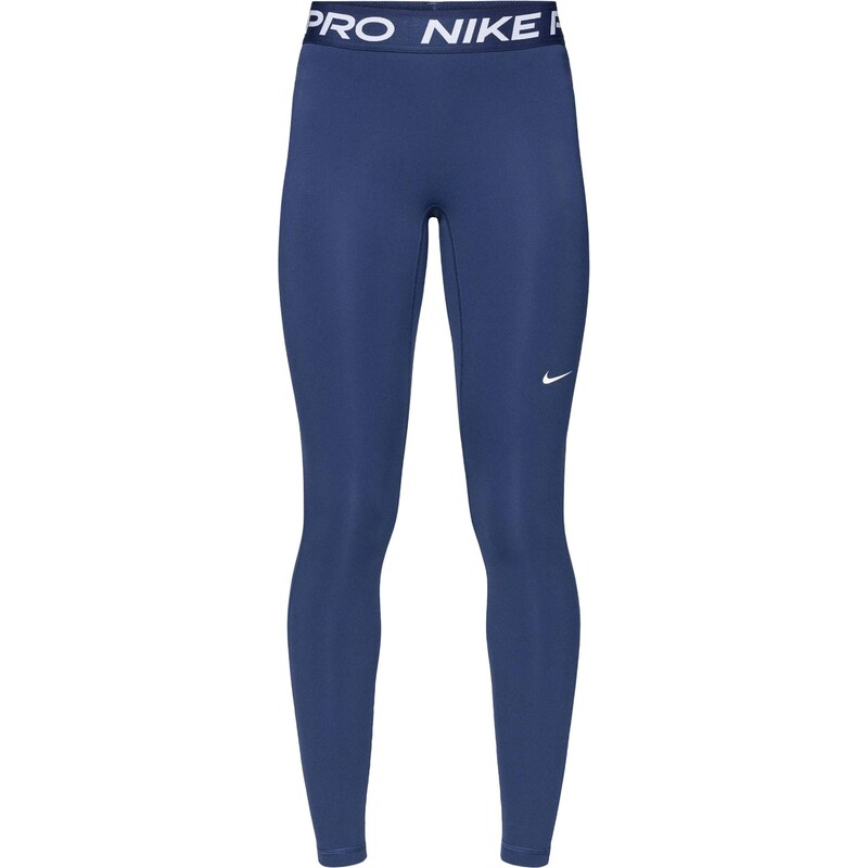 NIKE Športové nohavice NP 365 námornícka modrá / biela 68260699