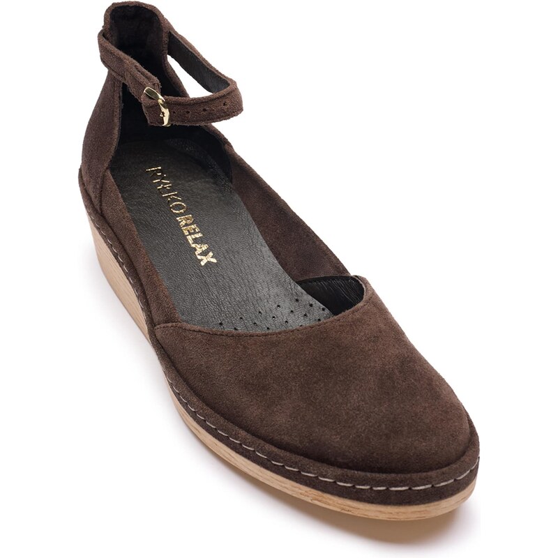 RYŁKO Lodičky tmavohnedá 68260769