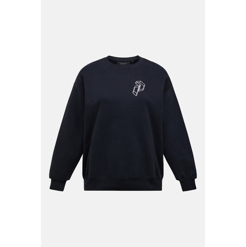 MIKINA PEAK PERFORMANCE W TERRY GRAPHIC CREW 68237890