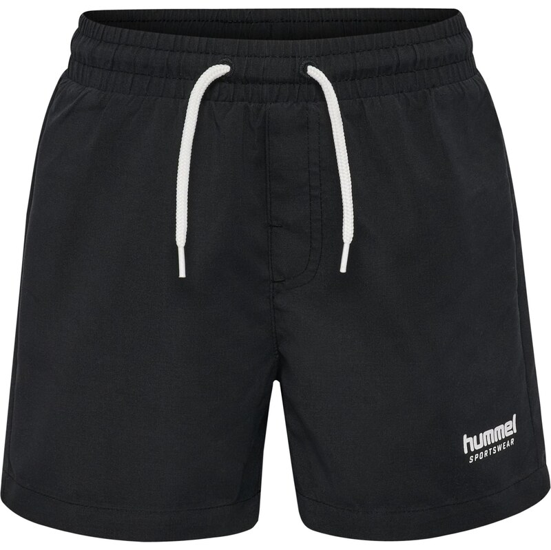 Hummel Športové plavky čierna / biela 68260855