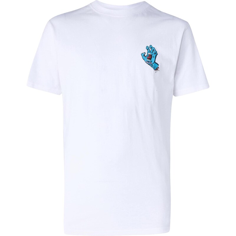 Santa Cruz Tričko Screaming Hand modrá / biela 68260860