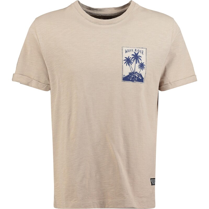 Key Largo Tričko KLHero piesková / námornícka modrá 68260867