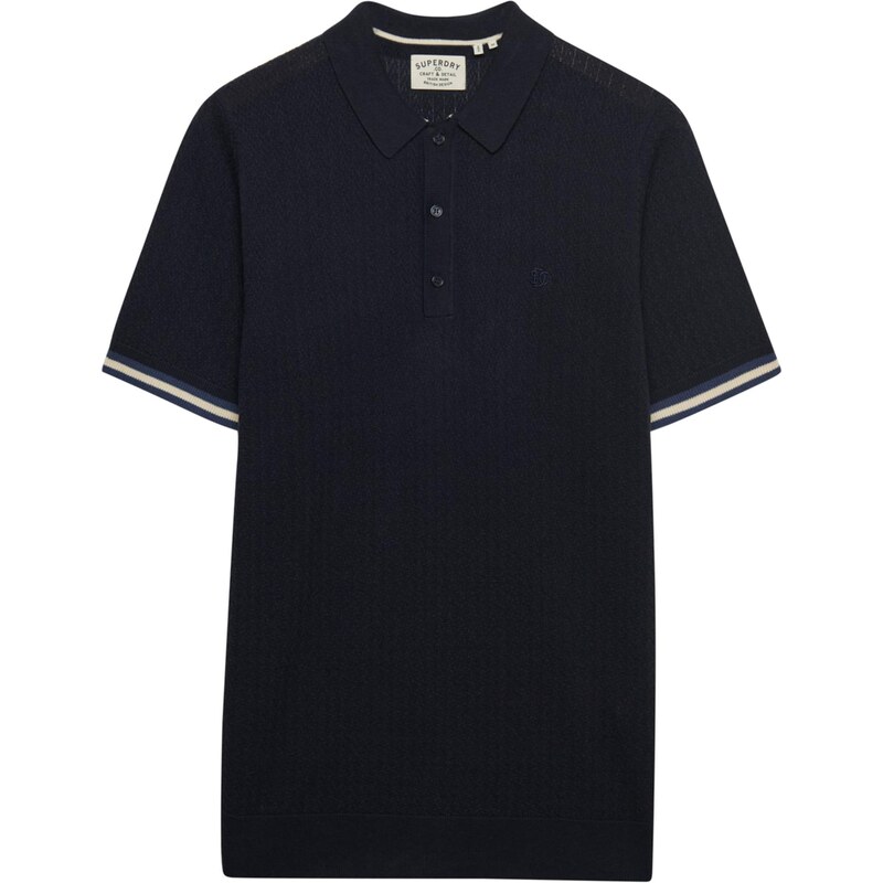 Superdry & Co Tričko čierna / biela 68260868