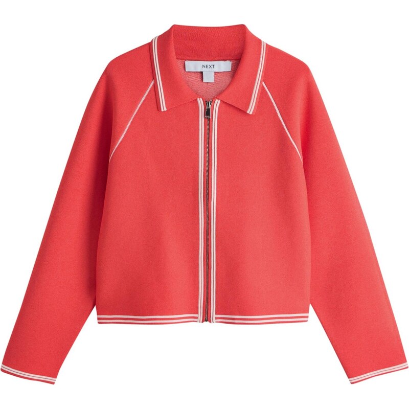 Next Kardigán červená / biela 68261028