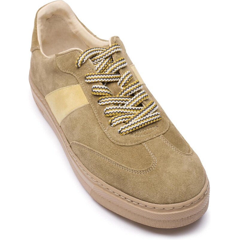 RYŁKO Nízke tenisky žltohnedá / olivová 68261059