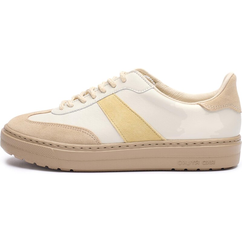 RYŁKO Nízke tenisky béžová / svetložltá / šedobiela 68261060