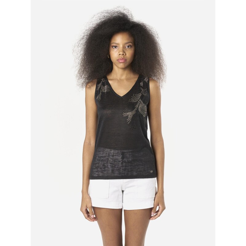 KOROSHI Top čierna 68261141