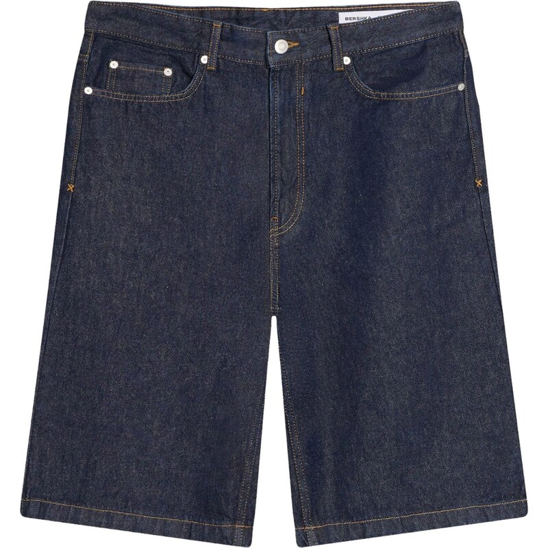 Bershka Džínsy námornícka modrá 68261212