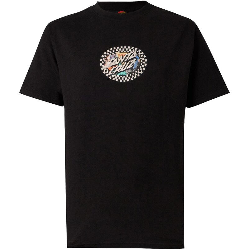 Santa Cruz Tričko Collage sivá melírovaná / čierna 68261219