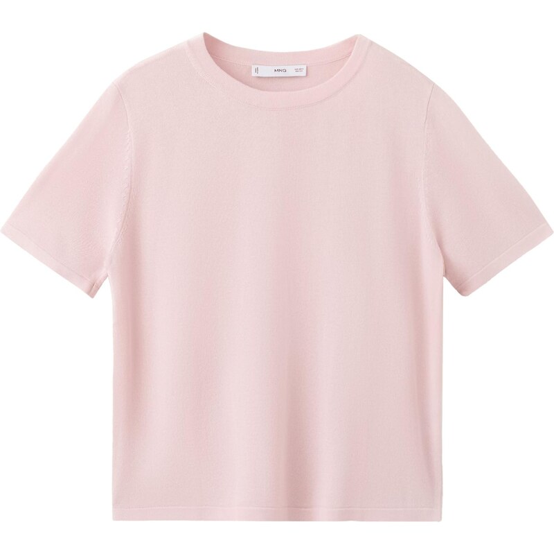 MANGO Sveter TENCYM pastelovo ružová 68261288