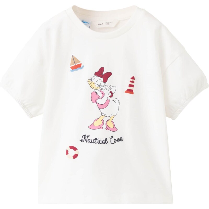 MANGO KIDS Tričko PDLOVE pastelovo žltá / pastelovo ružová / 68261327
