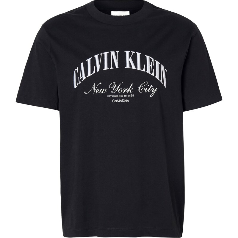 Calvin Klein Jeans Tričko čierna / biela 68261466