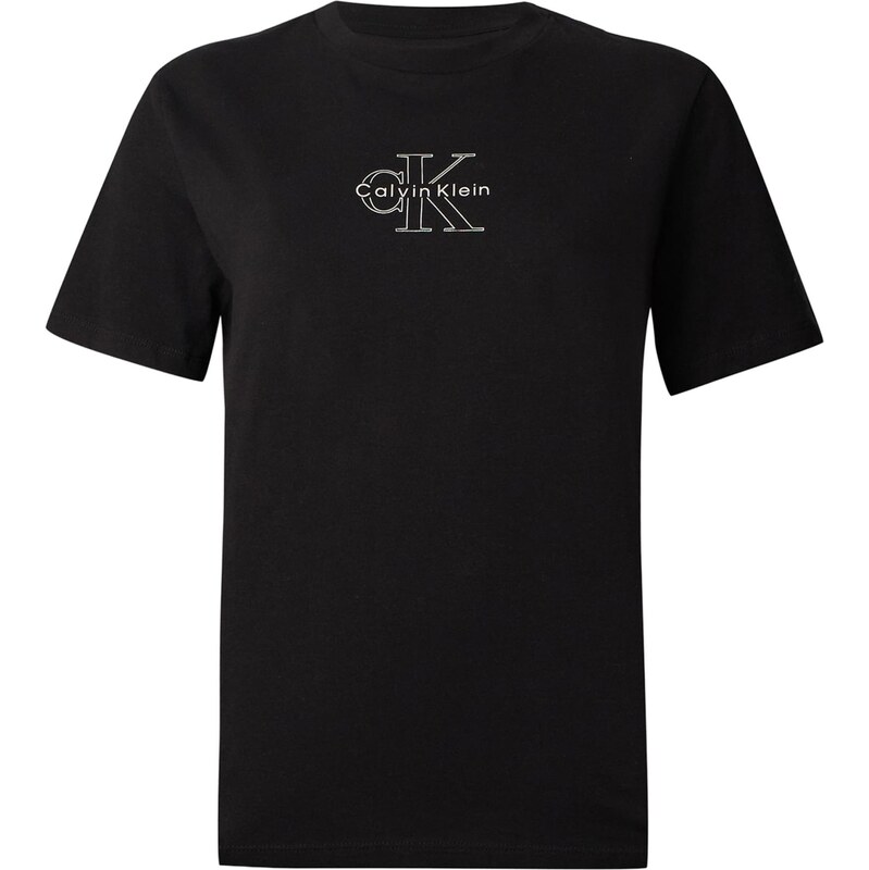 Calvin Klein Jeans Tričko CLASSIC čierna / biela 68261468