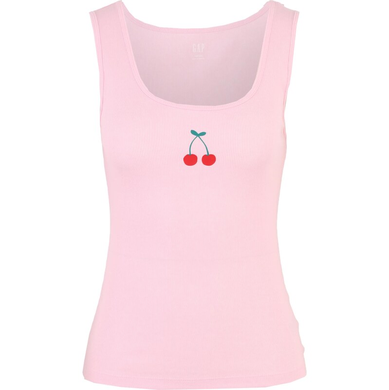 Gap Petite Top zelená / ružová / červená 68261501