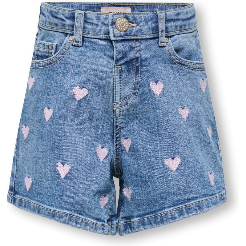 Only Mini Džínsy KMGJuicy modrá denim / ružová 68261611