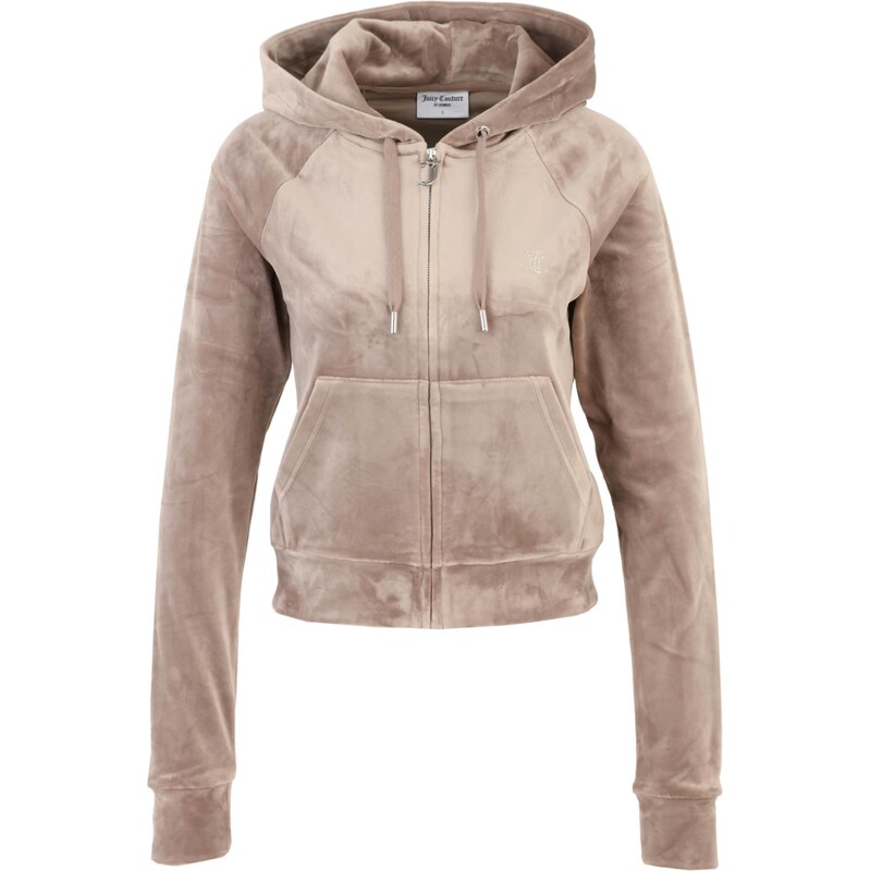 Juicy Couture Tall Tepláková bunda MADISON tmavošedá / strieborná 68261726