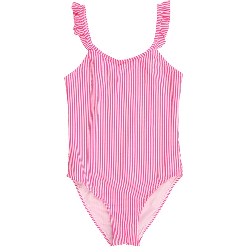 ONLY GIRLS Jednodielne plavky KOGSUNNY ružová / biela 68261694