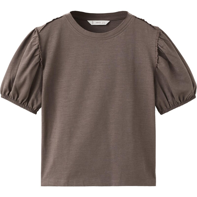 MANGO KIDS Tričko BROWNSET hnedá 68261698