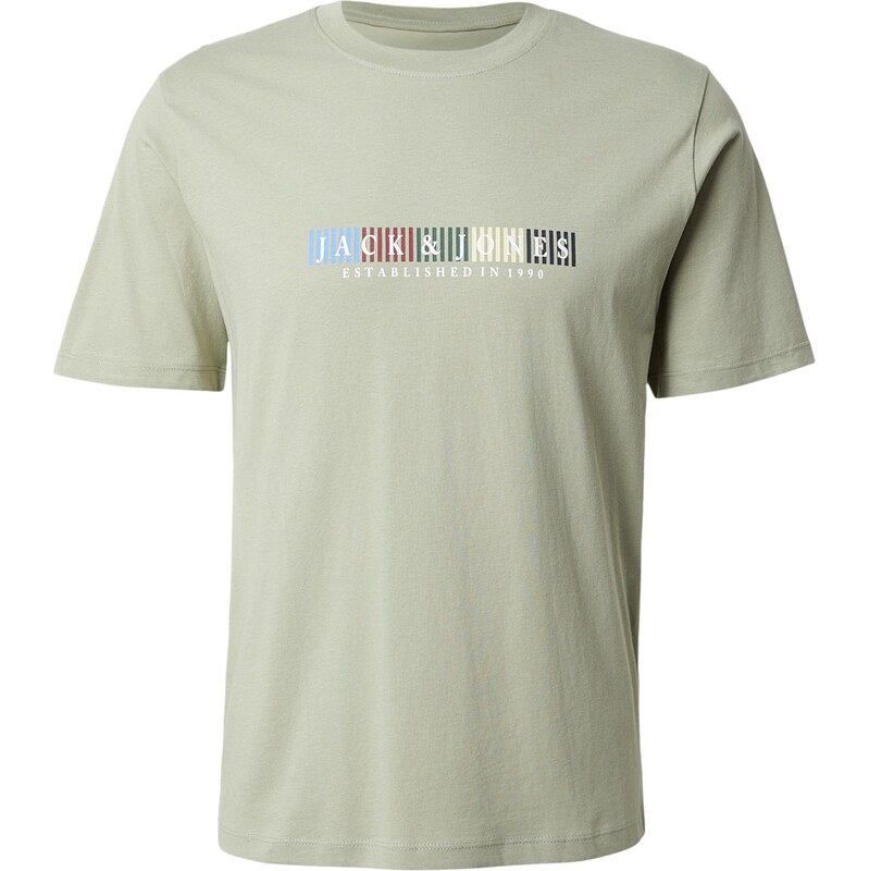 JACK & JONES Tričko JORNANTUCKET svetlomodrá / žltá / pastelovo zelená 68261755