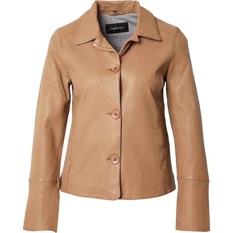 OAKWOOD Prechodná bunda LEXIA sépiová 68261749