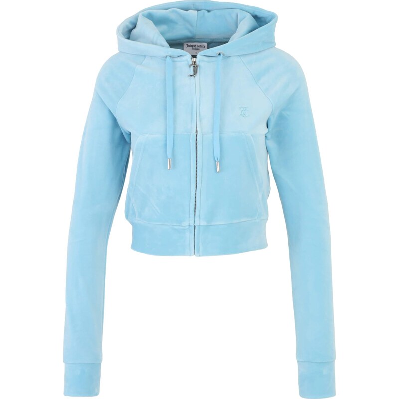 Juicy Couture Petite Tepláková bunda MADISON svetlomodrá 68261737