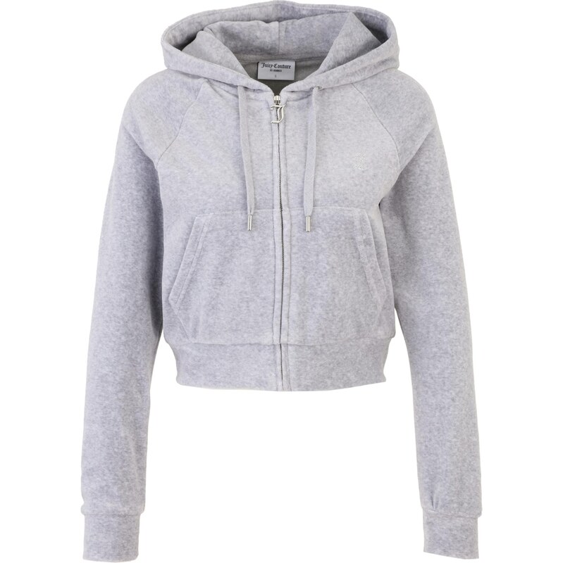 Juicy Couture Petite Tepláková bunda MADISON sivá 68261733