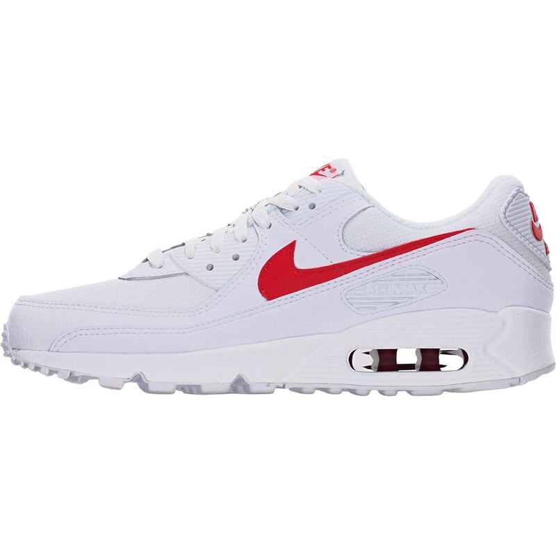 Nike Sportswear Nízke tenisky AIR MAX 90 červená / biela 68261759