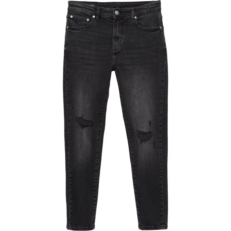 Pull&Bear Džínsy čierny denim 68261840