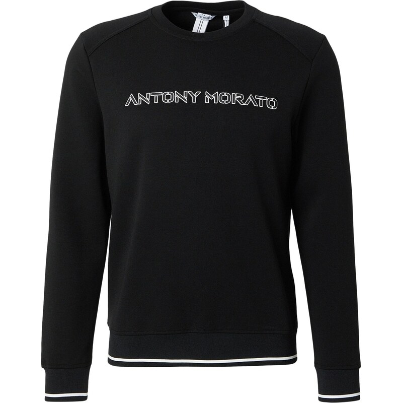 ANTONY MORATO Mikina čierna / biela 68261948