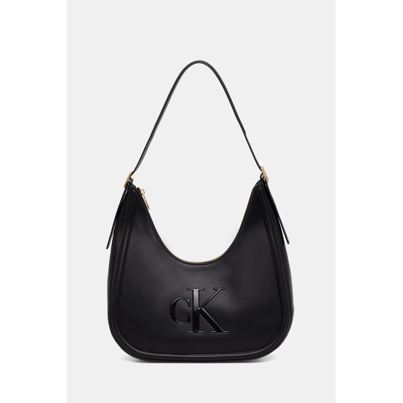 Calvin Klein Kabelka typu baguette dámska z imitácie kože 68261549