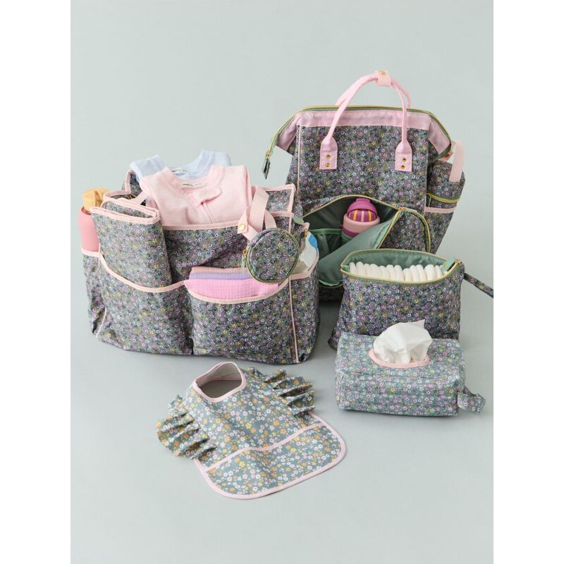 Sinsay - Podbradník s kvetinovým motívom a volánikmi - viacfarebná 67496560